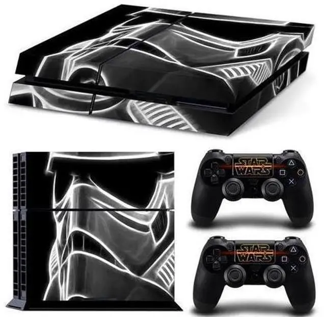 Main image of Deadpool Star Wars Vinyl Game Console Skin Sticker for PS4 Controller GamePad Protective Film(TN-PS4-2653)
