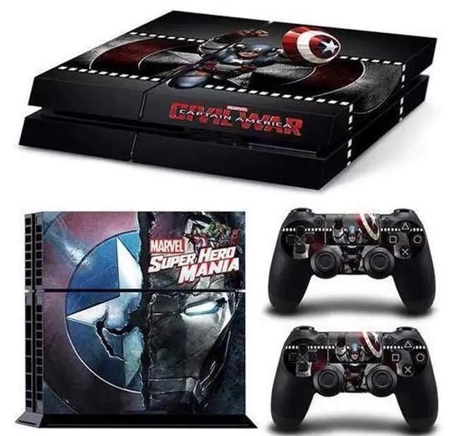 Main image of Game Console Vinyl Skin Sticker for PS4 PS 4 Controller GamePad Decal Protective Film(TN-PS4-2710)
