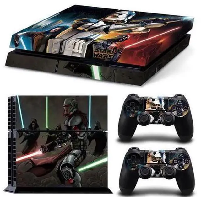 Main image of Star Wars Game Console Vinyl Skin Sticker for PS4 Controller GamePad Decal Printing Protective Film(TN-PS4-1895)