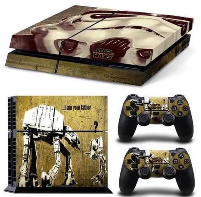 Main image of Star Wars Game Console Vinyl Skin Sticker for PS4 Controller GamePad Decal Printing Protective Film(TN-PS4-1892)