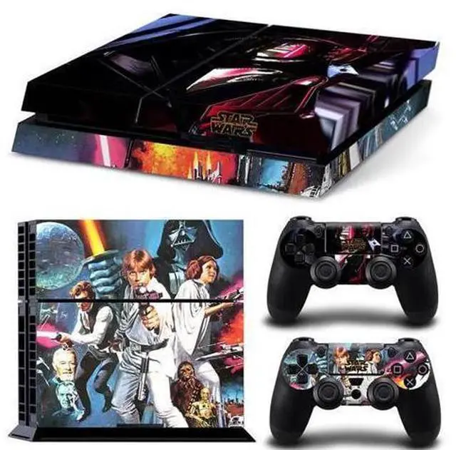 Main image of Star Wars Game Console Vinyl Skin Sticker for PS4 Controller GamePad Decal Printing Protective Film(TN-PS4-1890)