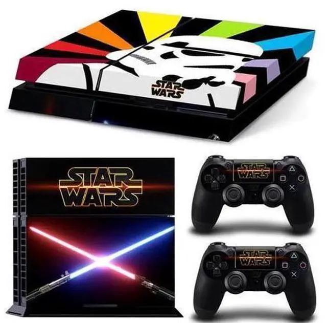 Main image of Star Wars Game Console Vinyl Skin Sticker for PS4 Controller GamePad Decal Printing Protective Film(TN-PS4-1884)
