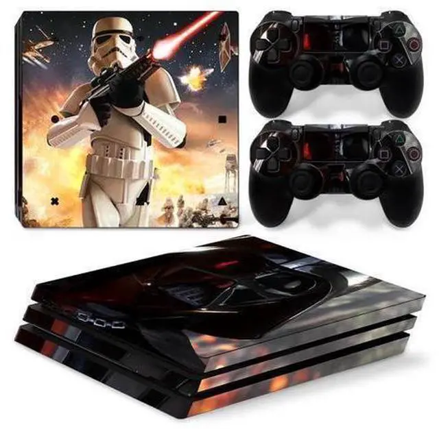 Main image of Star Wars Vinyl Skin Sticker for PS4 Pro Console 2 Controllers Decal Full Film Para Game Accessories(TN-P4Pro-0059)