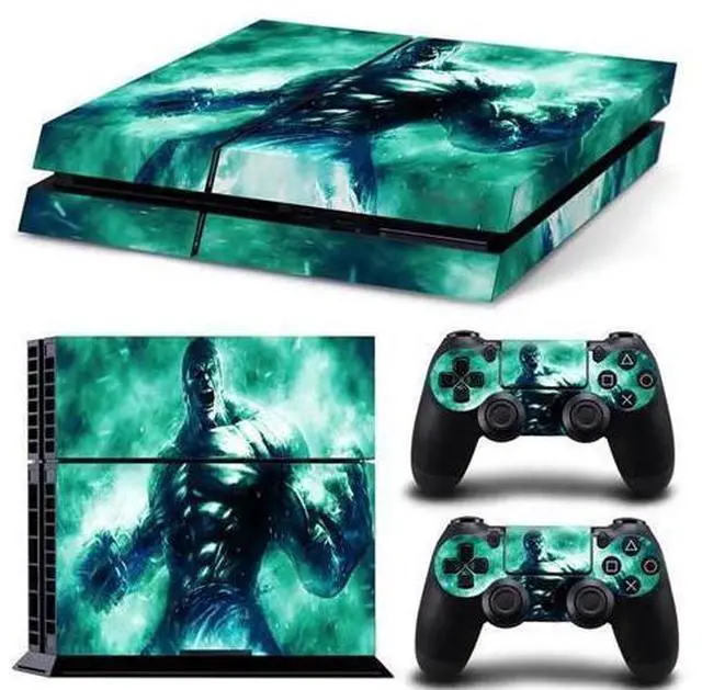 Main image of Iron Man Game Console Vinyl Skin Sticker for PS4 Controller GamePad Decal Frinti Protective Film(TN-PS4-1578)