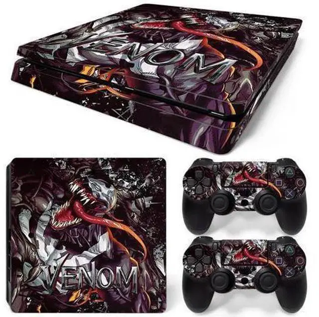 Main image of Venom Skin Sticker Protective Film for Slim PS4 PS4Slim Console 2 Controllers Accessories Para(TN-PS4Slim-2095)