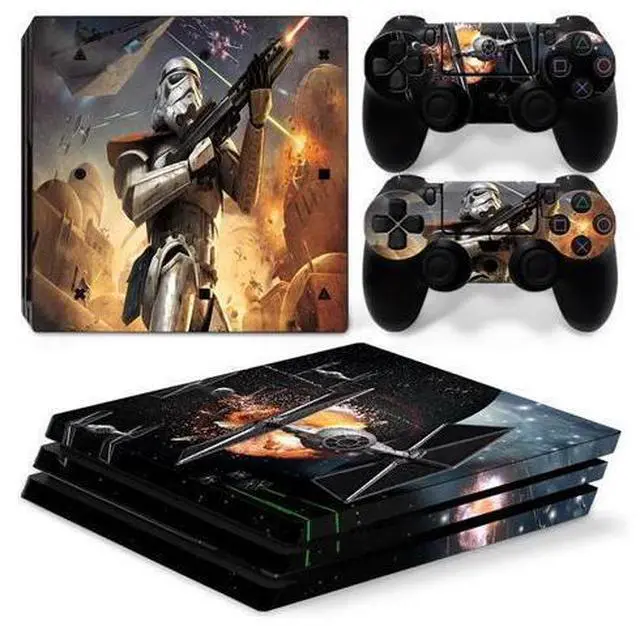 Main image of Star Wars Vinyl Skin Sticker for PS4 Pro Console 2 Controllers Decal Full Film Para Game Accessories(TN-P4Pro-0071)