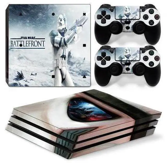 Main image of Star Wars Vinyl Skin Sticker for PS4 Pro Console 2 Controllers Decal Full Film Para Game Accessories(TN-P4Pro-0066)