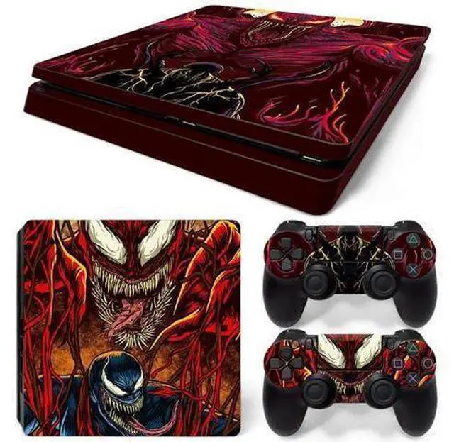 Main image of Venom Skin Sticker Protective Film for Slim PS4 PS4Slim Console 2 Controllers Accessories Para(TN-PS4Slim-2093)