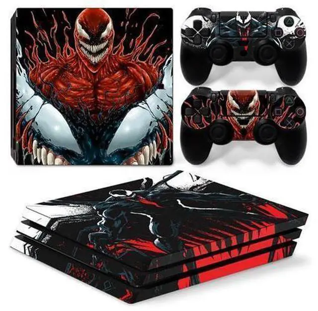 Main image of Venom Vinyl Skin Sticker for PS4 Pro Console 2 Controllers Decal Full Film Para Game Accessories(TN-P4Pro-7268)