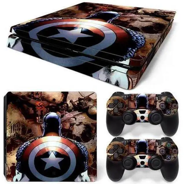 Main image of Skin Sticker Protective Film for Slim PS4 PS4Slim Console Controller Accessorie GamePad Cover(TN-PS4Slim-0348)