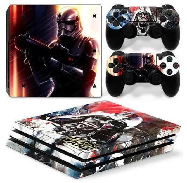 Main image of Star Wars Vinyl Skin Sticker for PS4 Pro Console 2 Controllers Decal Full Film Para Game Accessories(TN-P4Pro-0062)