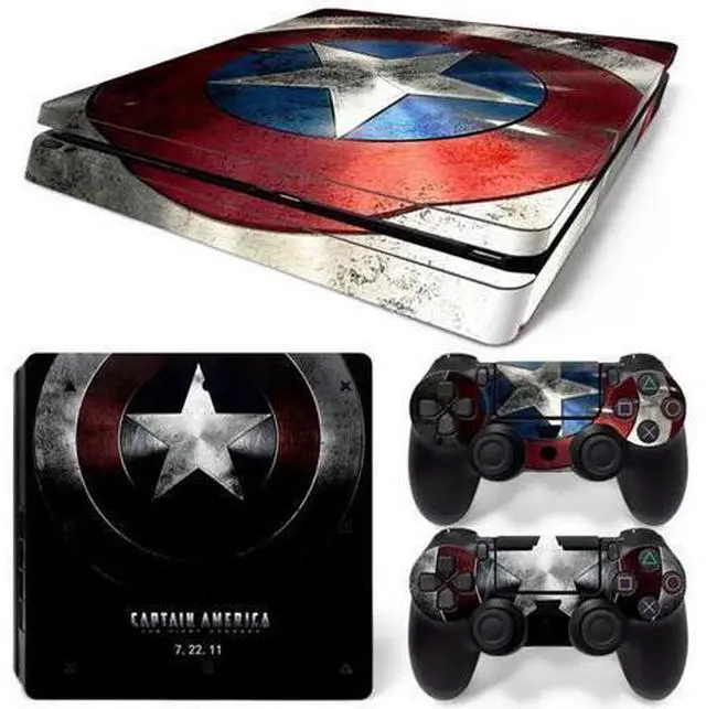 Main image of Skin Sticker Protective Film for Slim PS4 PS4Slim Console Controller Accessorie GamePad Cover(TN-PS4Slim-0337)
