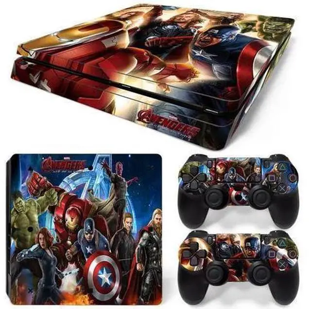 Main image of Skin Sticker Protective Film for Slim PS4 PS4Slim Console Controller Accessorie GamePad Cover(TN-PS4Slim-0339)