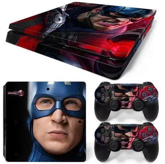 Main image of Skin Sticker Protective Film for Slim PS4 PS4Slim Console Controller Accessorie GamePad Cover(TN-PS4Slim-0338)