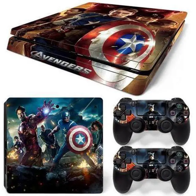 Main image of Skin Sticker Protective Film for Slim PS4 PS4Slim Console Controller Accessorie GamePad Cover(TN-PS4Slim-0342)