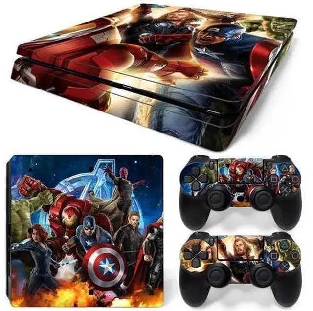 Main image of Skin Sticker Protective Film for Slim PS4 PS4Slim Console Controller Accessorie GamePad Cover(TN-PS4Slim-0346)