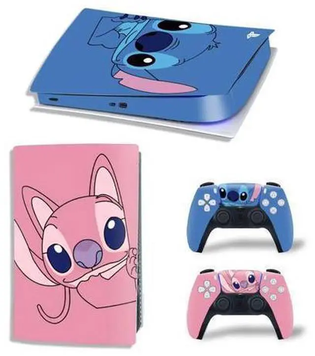 Main image of Stitch Vinyl Skin Sticker For PS5Digital PS5 Game Console Handle Protective Film(TN-PS5Digital-3656)