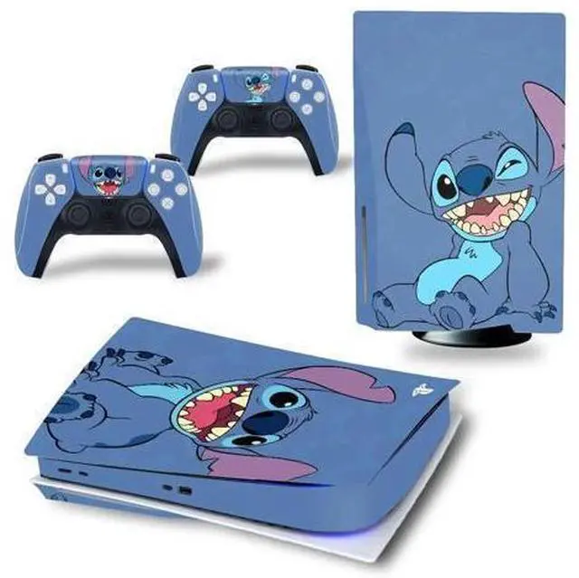 Main image of Stitch Vinyl Skin Sticker for PS5 Disk Dick P S 5 Console Controller Full Game Protective Film(TN-PS5Disk-3114)