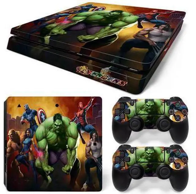 Main image of Skin Sticker Protective Film for Slim PS4 PS4Slim Console Controller Accessorie GamePad Cover(TN-PS4Slim-0331)