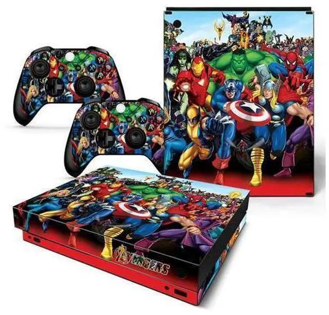 Main image of Game console skin stickers 2-piece game pad protective film(TN-XBONEX-1178)