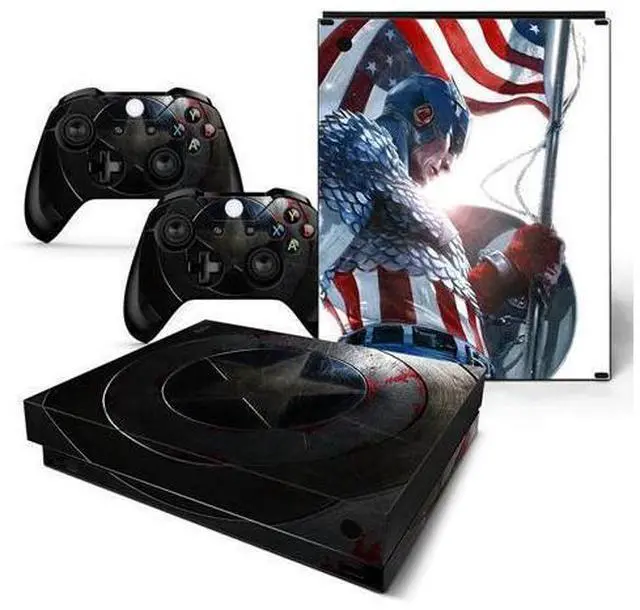 Main image of Game console skin stickers 2-piece game pad protective film(TN-XBONEX-1170)