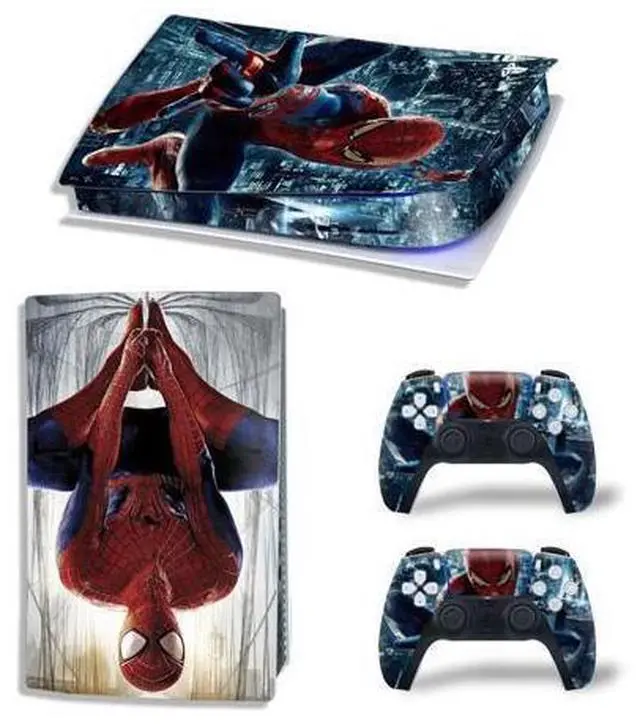 Main image of Cartoon Vinyl Skin Sticker For PS5Digital PS5 Game Console Game Handle Full Protective Film(TN-PS5Digital-6079)