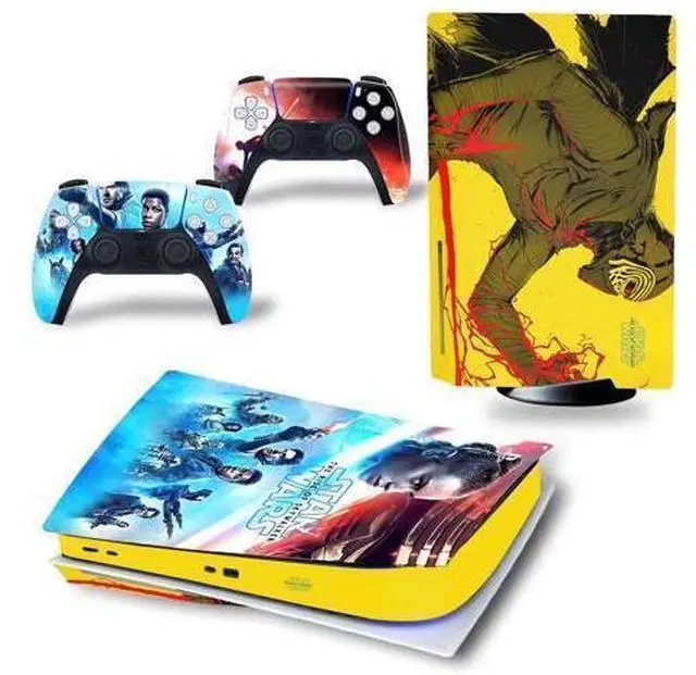 Main image of Skin Sticker For PS5Disk PS5 Dick Game Console Game Handle Full Protective Film(TN-PS5Disk-4854)