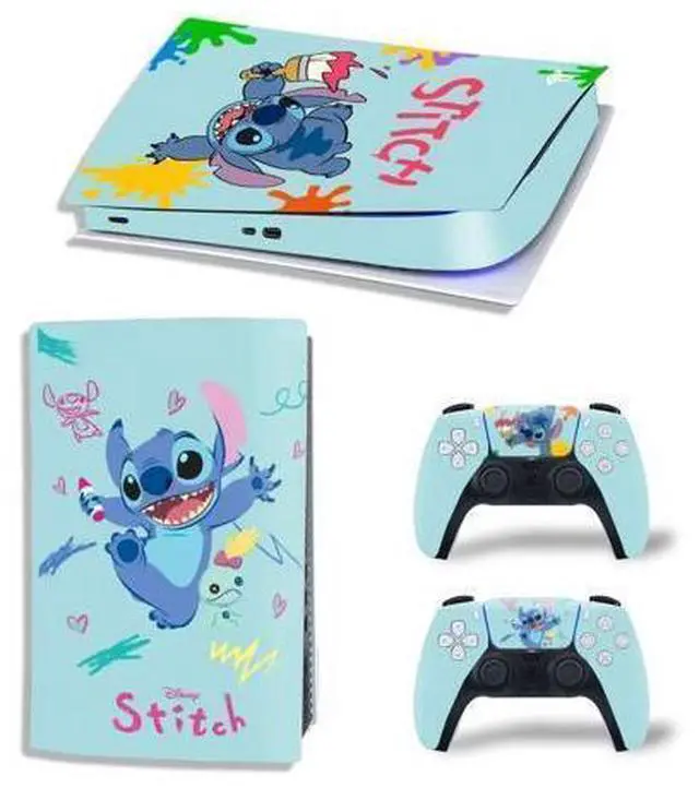 Main image of Stitch Vinyl Skin Sticker For PS5Digital PS5 Game Console Handle Protective Film(TN-PS5Digital-3649)