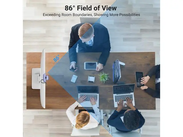 Alt view image 5 of 7 - 2K Webcam, Full HD 1080P Webcam for PC, Web Camera with Autofocus, Privacy Cover, Dual Noise Cancelling Mics, Computer USB Camera for Streaming, Conferencing, Calling, Zoom, Skype, Teams