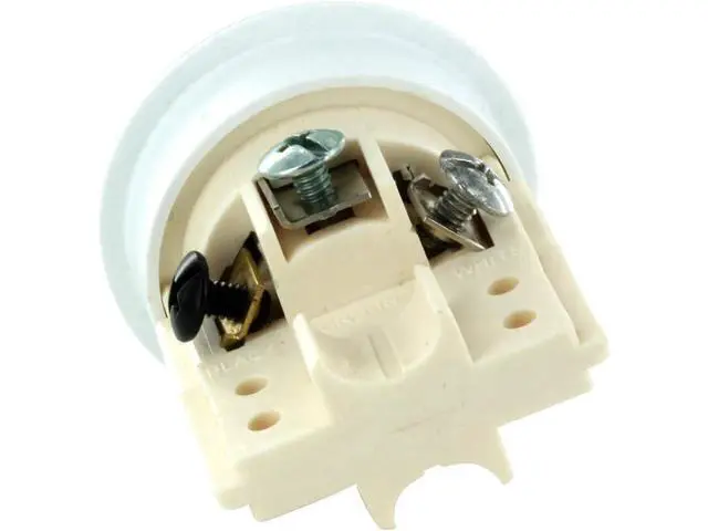 Alt view image 2 of 4 - Self Contained Receptacle - Tamper Resistant - Includes Cover Cap and Mounting Screws - White