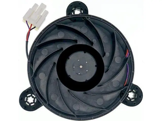 Alt view image 4 of 5 - Refrigerator Cooling Fan Motor 12038GE-12M-YT 12VDC 0.26A 3-Wire Variable Frequency Cooling Fan