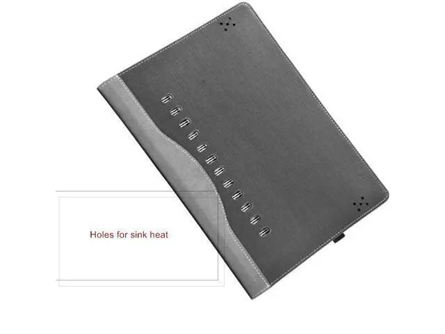 Alt view image 4 of 7 - PU leather Case For Lenovo Ideapad 510s 14 inch Notebook Cover for Lenovo Ideapad 510s Laptop Protective Case Sleeve