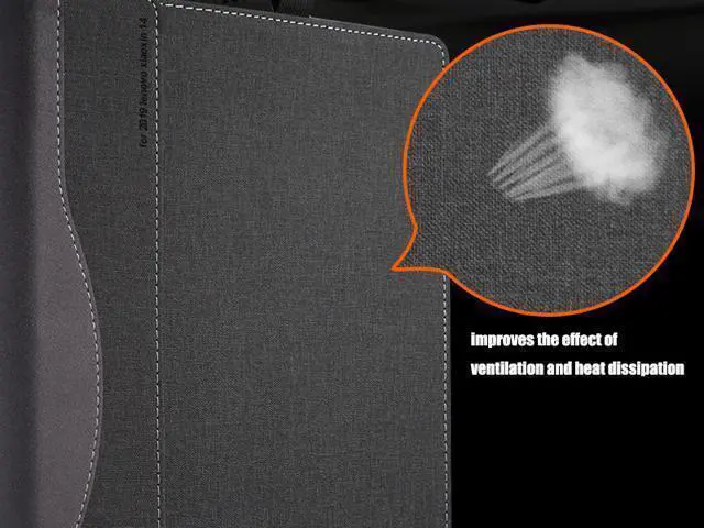 Alt view image 3 of 7 - PU leather Case For Lenovo Ideapad 510s 14 inch Notebook Cover for Lenovo Ideapad 510s Laptop Protective Case Sleeve
