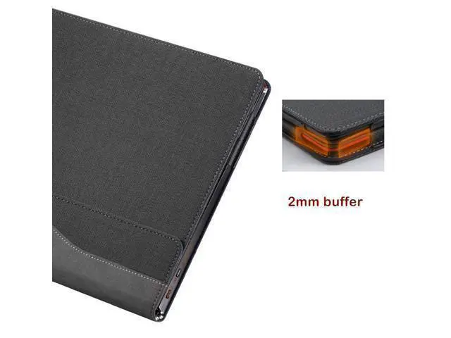 Alt view image 4 of 7 - Werleo For Lenovo Yoga 720 Case PU Leather Folio Protective Laptop Cover For Lenovo Yoga 720 - 13 inch / 13.3 Inch
