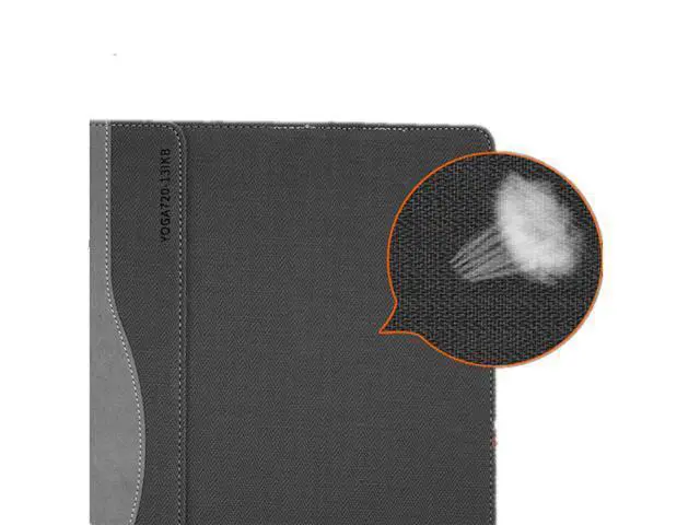 Alt view image 5 of 7 - Werleo For Lenovo Yoga 720 Case PU Leather Folio Protective Laptop Cover For Lenovo Yoga 720 - 13 inch / 13.3 Inch