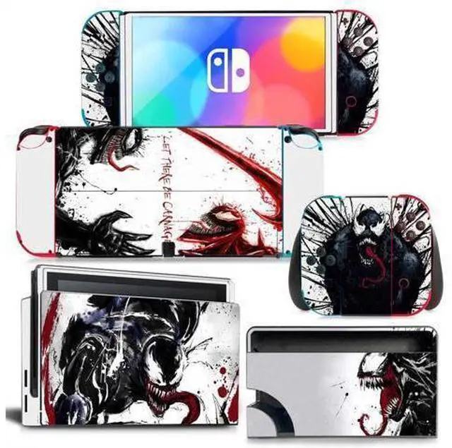 Main image of Venom Skin Sticker Decal for Switch Console Controller Dock Skin Vinyl(2185)