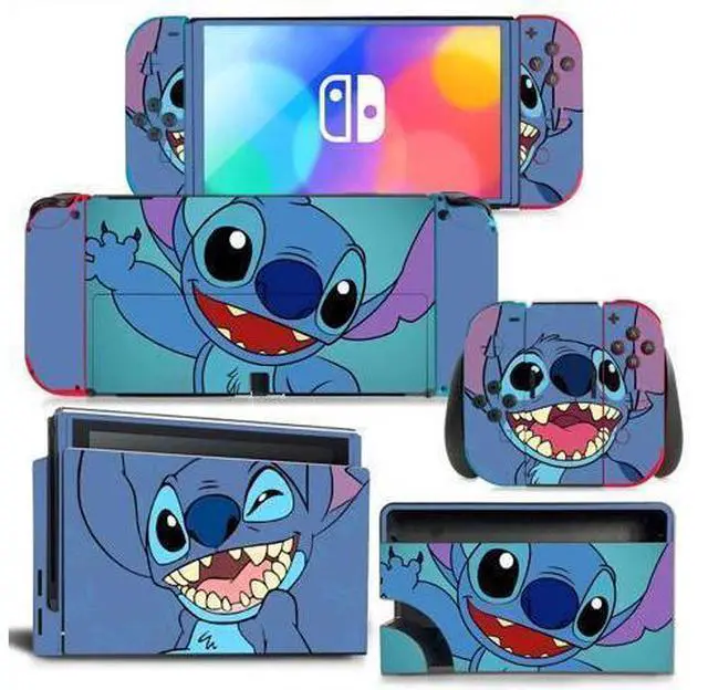 Main image of Stitch Lilo & Stitch Skin Sticker Decal for Switch Console Controller Dock Skin Vinyl(1607)