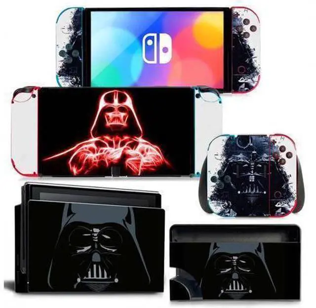 Main image of Star Wars Darth Vader Yoda Skin Sticker Decal for Switch Console Controller Dock Skin Vinyl(2129)