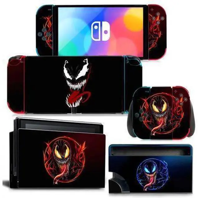 Main image of Venom Skin Sticker Decal for Switch Console Controller Dock Skin Vinyl(2189)