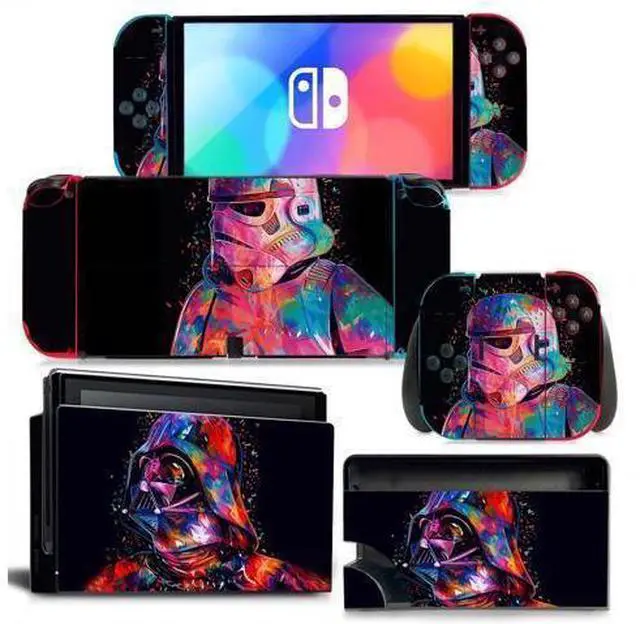 Main image of Star Wars Darth Vader Yoda Skin Sticker Decal for Switch Console Controller Dock Skin Vinyl(2126)