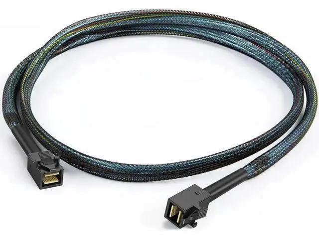 Alt view image 2 of 3 - FOR SFF-8643 Mini SAS HD Server Motherboard Backplane Cable for Computer Hard Disk