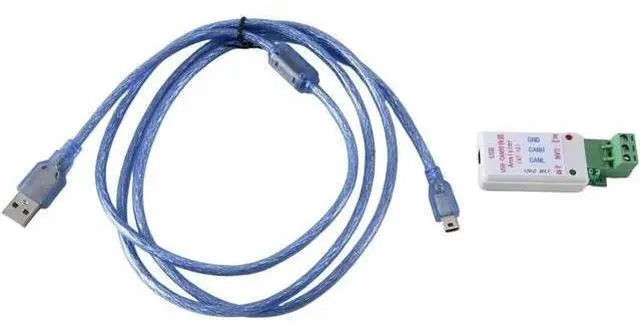 Main image of FOR USB To CAN Converter Adapter Serial Port TO CAN RS232 232 TO CAN with TVS Surge Protection Support XP/WIN7/WIN8