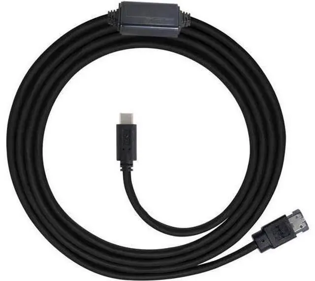 Alt view image 2 of 3 - USB-C Type-C to Power Over eSATA DC5V Adapter USB3.0 to HDD/SSD/ODD eSATAp Converter
