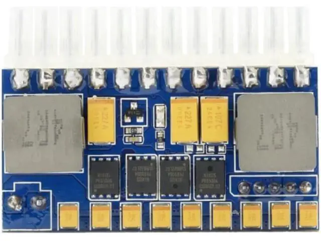 Alt view image 2 of 4 - 24pin DC ATX/ MINI/ ITX PSU 12V DC Input 250W Peak Output Switch DC-DC ATX Pico PSU MINI ITX PC Power Supply For Computer