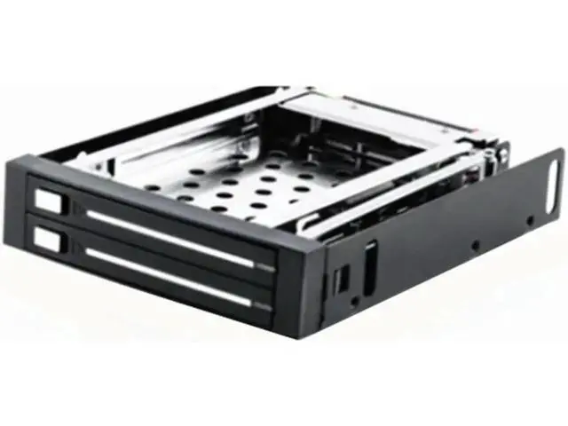 Alt view image 2 of 2 - FOR 2.5 Inch Floppy Disk Drive Tray 2-Bay Disk Drive SATA For HDD/SSD Hard Disk Enclosure Extraction Box
