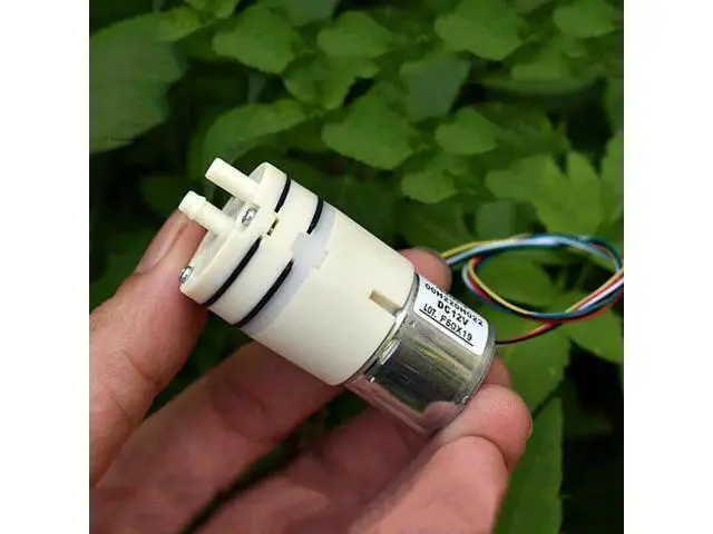 Alt view image 4 of 5 - Aomoproing DC 12V Nidec 00H220H022 Micro Brushless Motor Water Pump Diaphragm Dosing Metering Self Priming Water Pump PWM Control