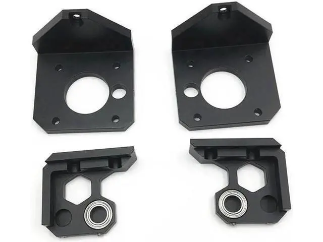 Alt view image 5 of 6 - Aomoproing Prusa i3 MK3 3D printer upgrade aluminum Z mount kit metal Z axis bottom motor mount Z axis top kit