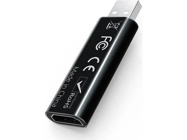 Alt view image 6 of 6 - Aomoproing Video Capture Card USB Video Grabber Record Card for Live Stream Broadcast Card Game Capture Card