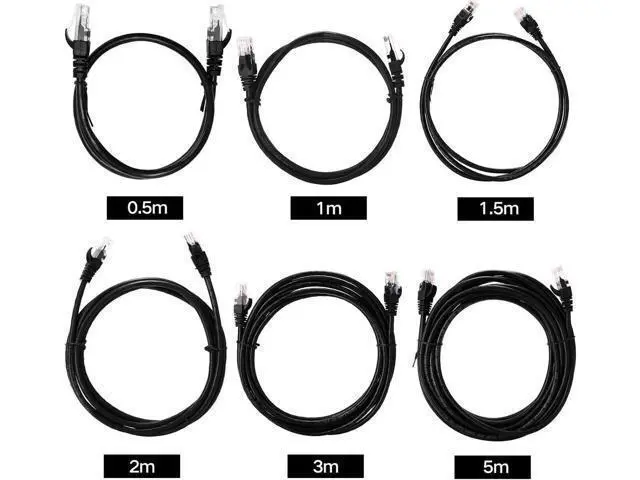 Alt view image 3 of 4 - Aomoproing Ethernet Cable RJ45 Lan Cable Network Cable Compatible Patch Cord for Modem Router Cable - 3M