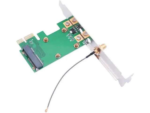 Alt view image 5 of 5 - Aomoproing PCI-E to Desktops PCI-E Card Adapter Wireless Networks Card PCIE PC Laptop Wireless Networks Card Adapter Card H-best